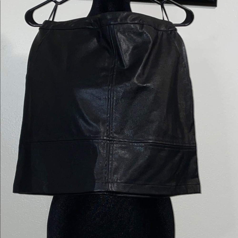 Petal & Pup Black Mini Skirt